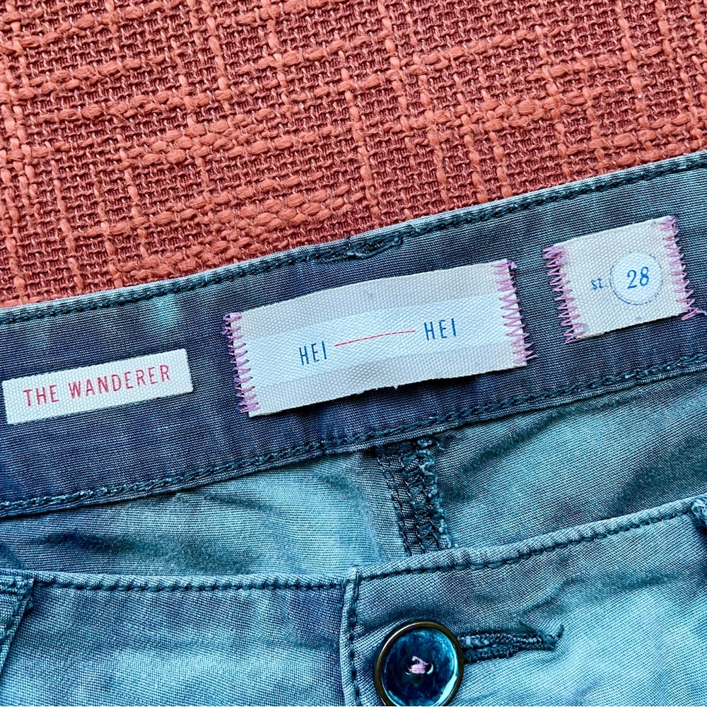 Anthropologie Hei Hei The Wanderer Cargo Pants Size 28 EUC - Picture 8 of 13